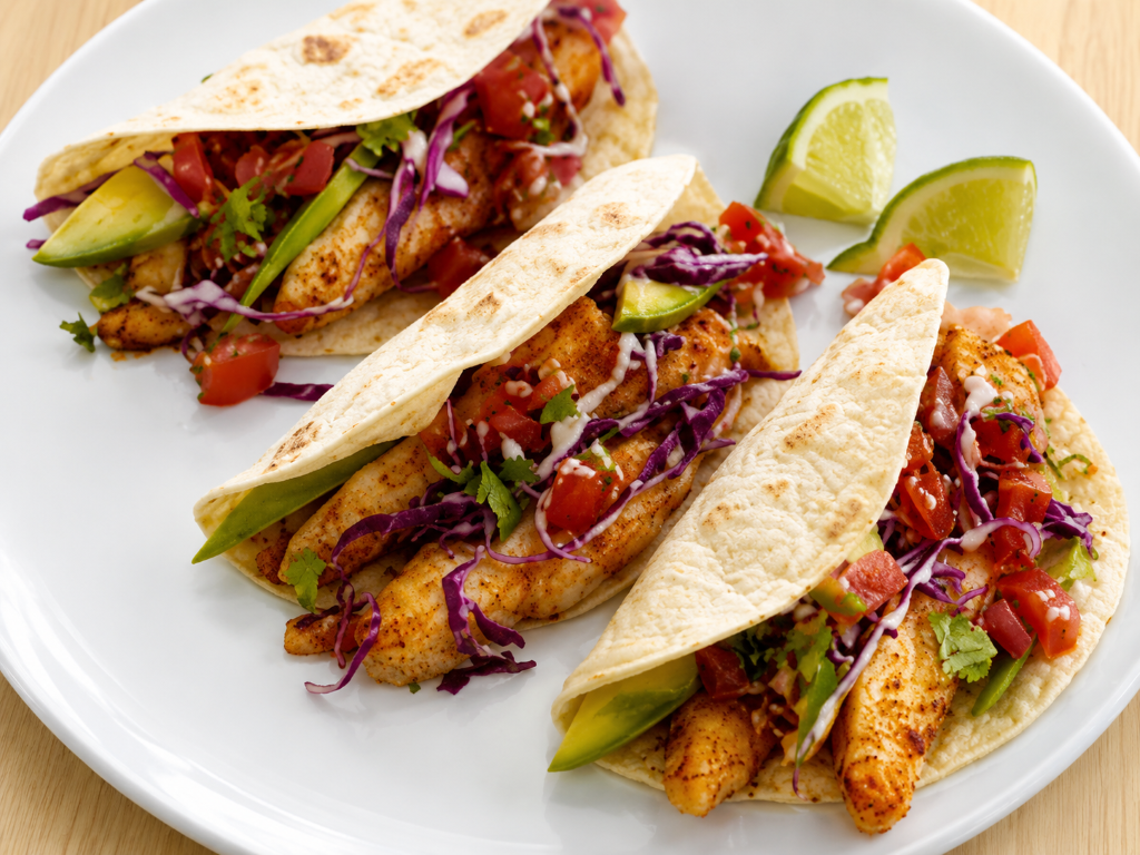 Tacos cu file de salau