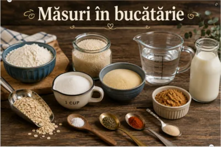 Măsuri în bucătărie