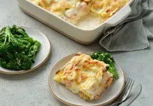 Lasagna cu fructe de mare