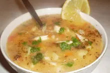 Ciorbă de macrou cu legume