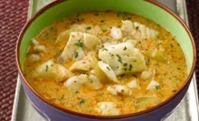 Curry de pește în stil thailandez